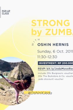 Pop-Up Class: Strong by Zumba with Oshin Hernis